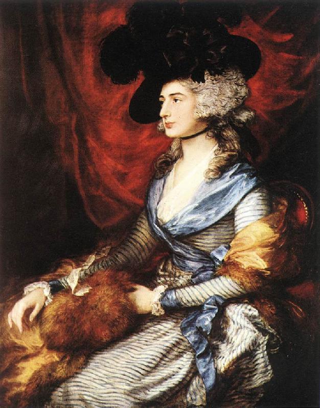 GAINSBOROUGH, Thomas Mrs Sarah Siddons dfg